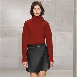 Zara SRPLS 100% Wool Cutout Sweater